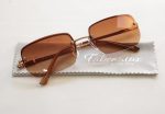 Vintage Classic Square Medium Sunglasses I Trendy Flat Rimless Shades I UV400 Protection & Anti-Reflective Coating A174